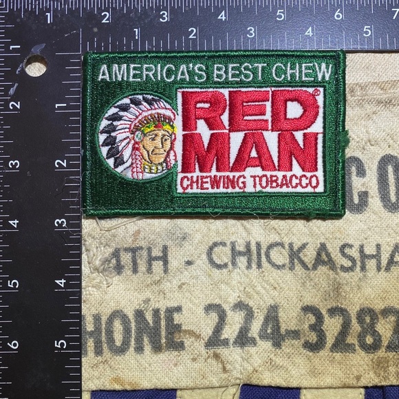 Vintage Redman Chew Clothing Hat Patch - Picture 2 of 4